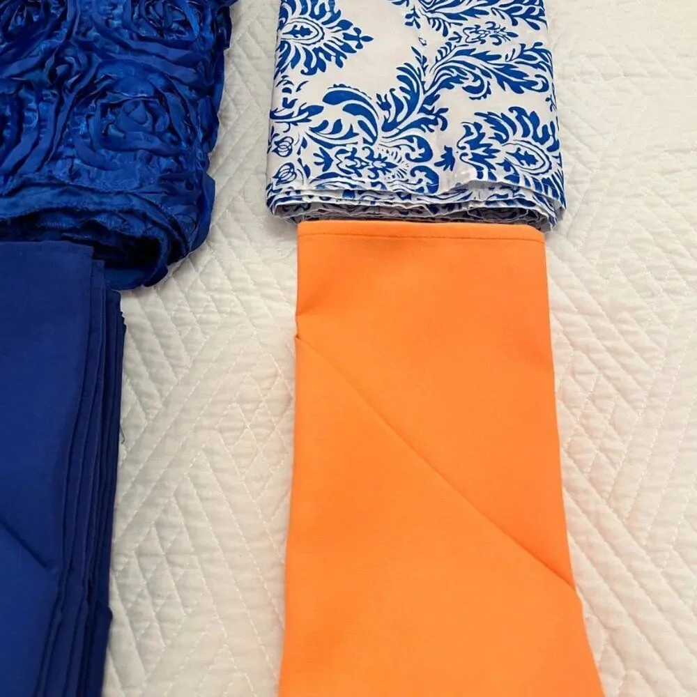 Premium Event Linen Sets - Runners & Napkin Bundles (4 SETS)